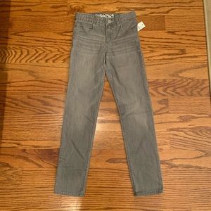 Gap Girl’s BNWT Grey Wash Jeans size 8 Slim